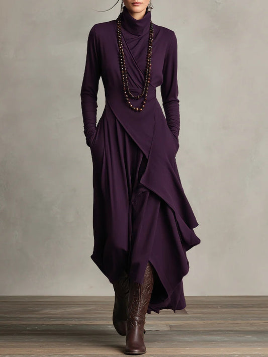Doris | Pleated Maxi Dress