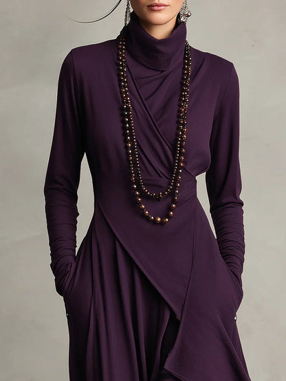Doris | Pleated Maxi Dress