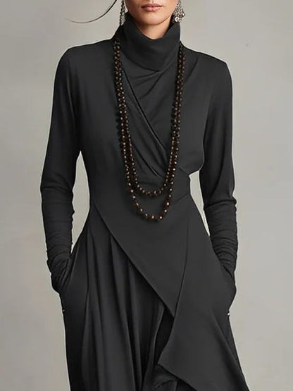 Doris | Pleated Maxi Dress