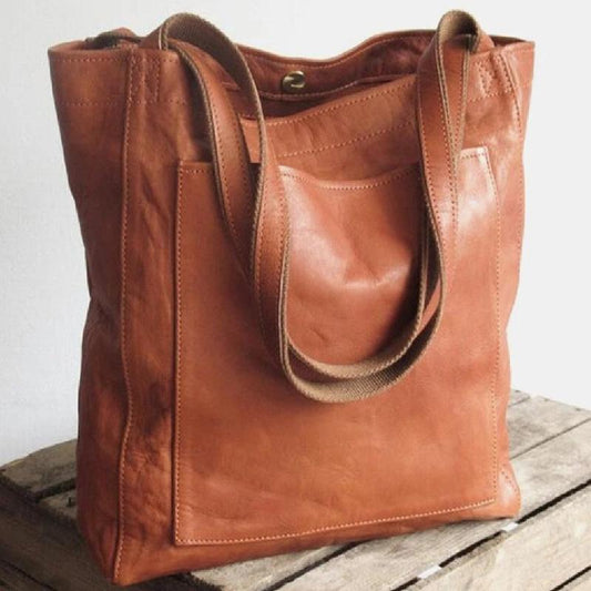 Helene | Classic Leather Tote