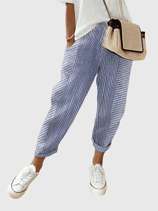 Nicola - Striped Pants
