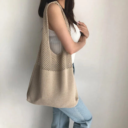 Retro Crochet Bag