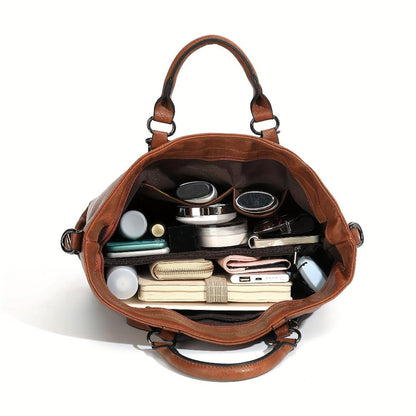 Bianca | Vintage Shopper Bag with Refined Elegance