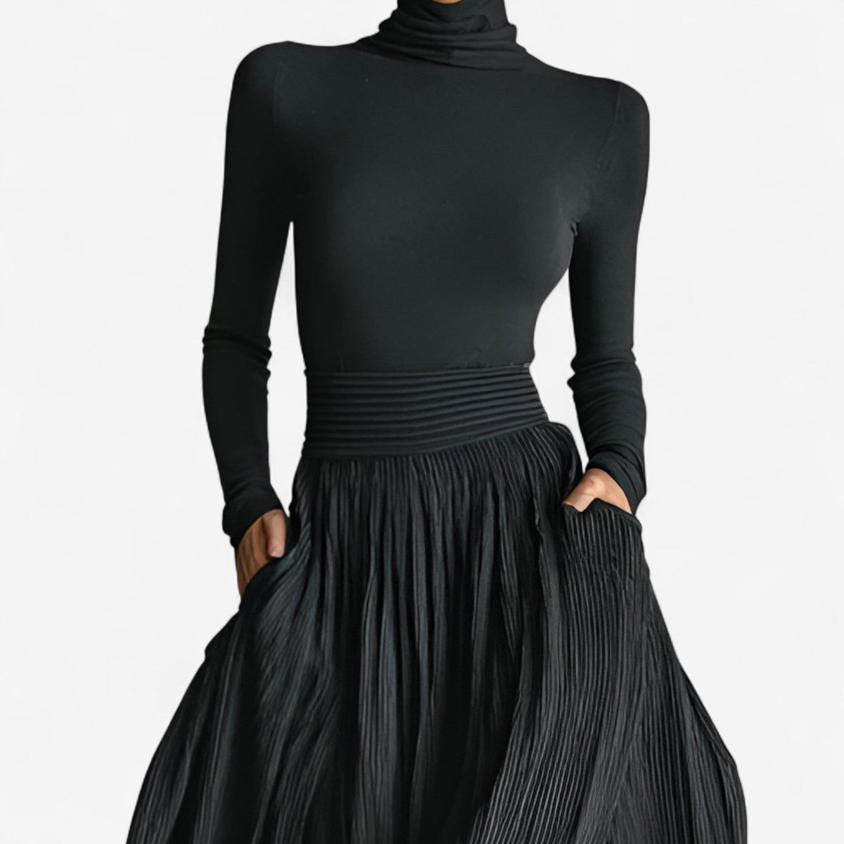 Aline™ High Waist Maxi Dress