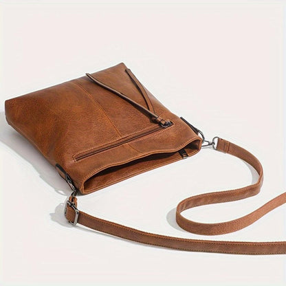 Lina | Vintage shoulder bag with chess pattern