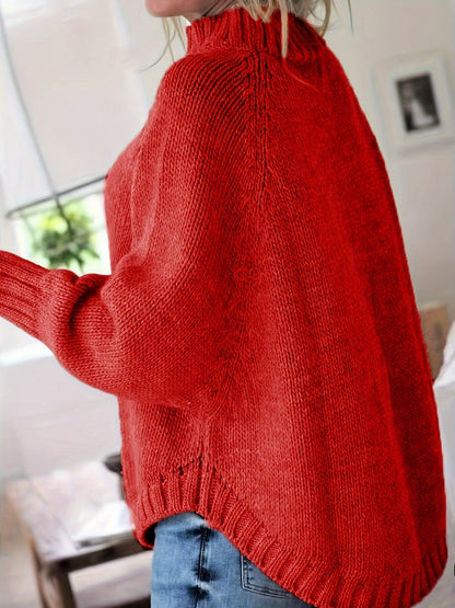 Lorette - Elegant Cable Knit Sweater