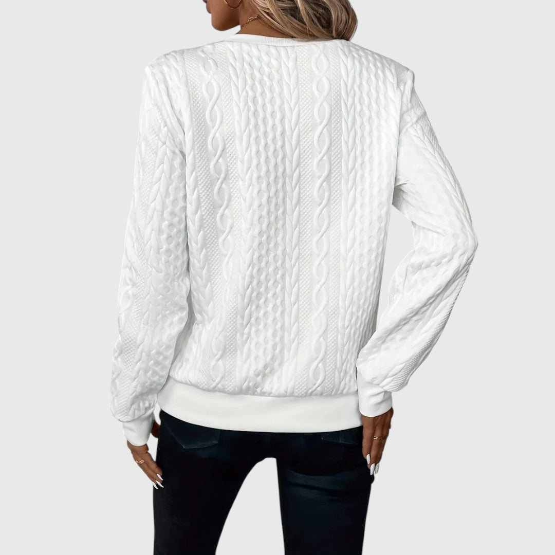 Josine - Elegant Jumper with Zip