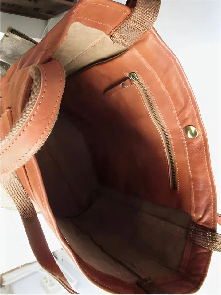 Helene | Classic Leather Tote