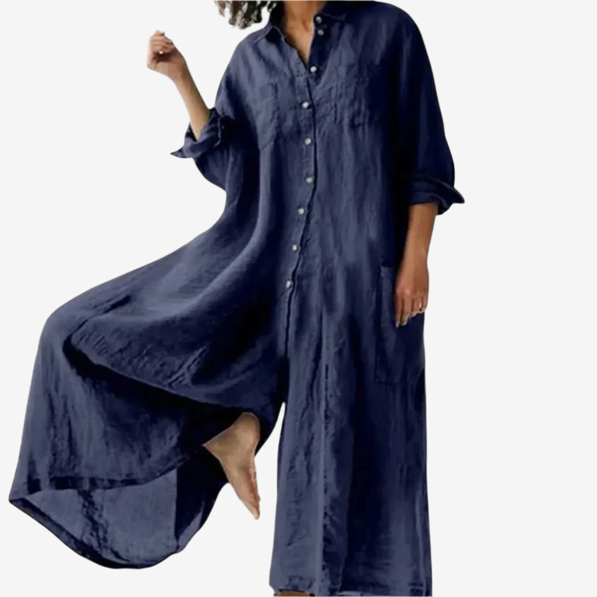 Linnea™ Earth-Toned Jumpsuit