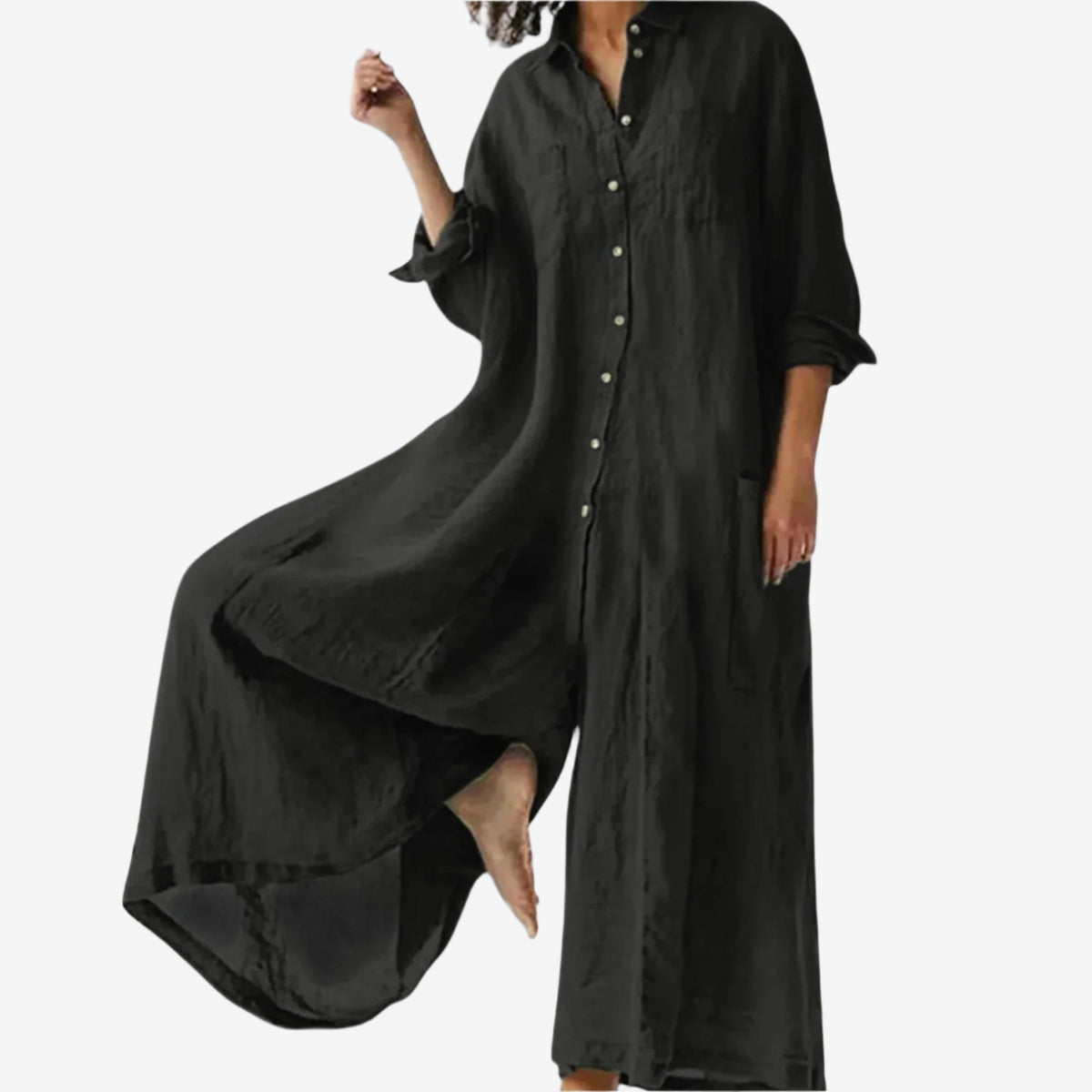 Linnea™ Earth-Toned Jumpsuit