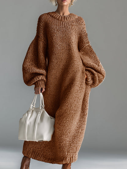 Clara | Soft Knit Maxi Dress