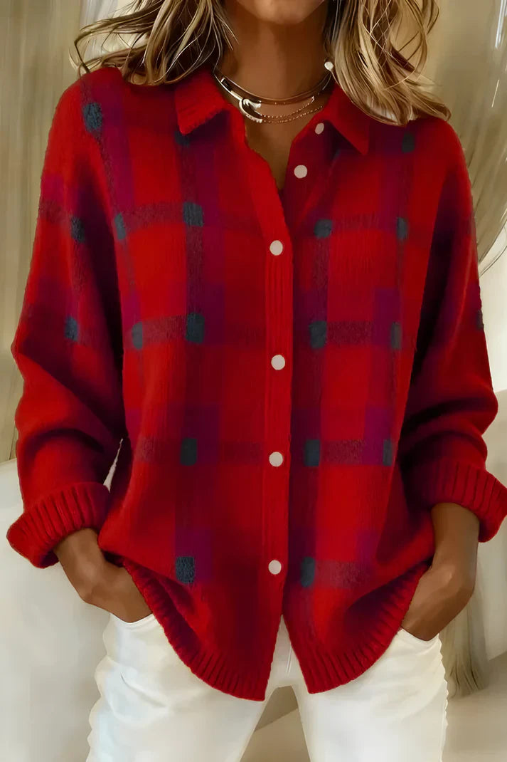 Wendy™ – Cozy Long Button-Up Cardigan